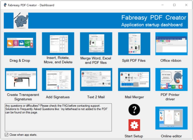 Fabreasy Dashboard